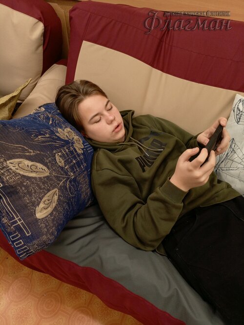 Занятиях в детском клубе «Флагман»